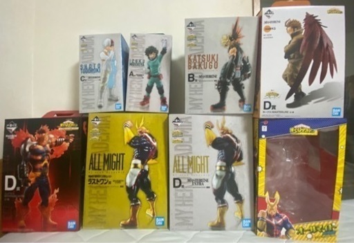 僕のヒーローアカデミア　フィギュア　まとめ売り　8体セット