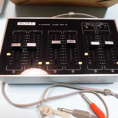 SONY製　MIC MIXER　MODEL MX-８　６チャンネ...