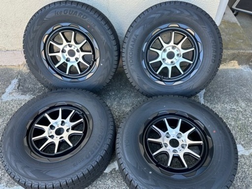 16インチ　タイヤ、ホイール4本セット　タイヤ1本難あり