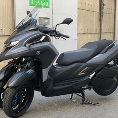 ☆完全予約制☆20万円値下げ中♪　グーバイクにも掲載中　超極上　ヤマハ　トリシティ300　ABS　高年式・低走行・車検付き　快適装備　付属パーツあり　♪ 全国配送　♪の画像
