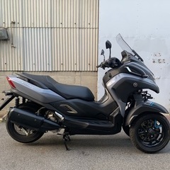 ☆完全予約制☆20万円値下げ中♪　グーバイクにも掲載中　超極上　ヤマハ　トリシティ300　ABS　高年式・低走行・車検付き　快適装備　付属パーツあり　♪ 全国配送　♪の画像