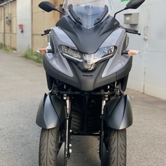 ☆完全予約制☆20万円値下げ中♪　グーバイクにも掲載中　超極上　ヤマハ　トリシティ300　ABS　高年式・低走行・車検付き　快適装備　付属パーツあり　♪ 全国配送　♪の画像