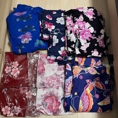 浴衣　　1枚800円〜