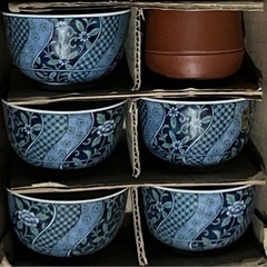 花柄 和柄 湯のみ茶碗 5個セット
