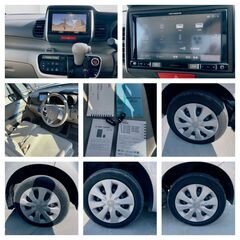 H.27年9月 ホンダNBOX車検２年,88000kmＧＬパ,  ETC,  ナビ,  テレビ,  パワースライドドア, キーＸ２の画像