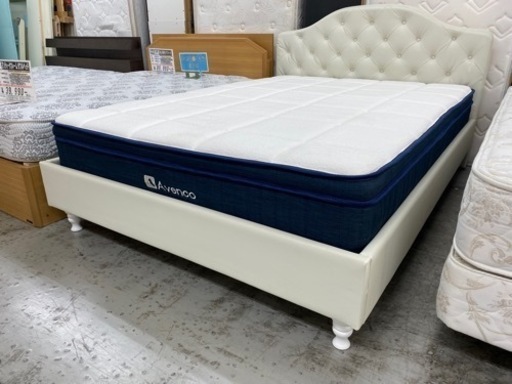 【愛品館 江戸川店】Avenco（アベンコ）ダブルベッド ID:153-018696-007