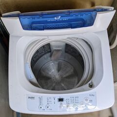 洗濯機 2017年製の画像