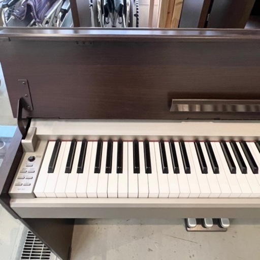 YAMAHA ヤマハ ARIUS 電子ピアノ ダークブラウン系 139×30×78cm