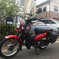 カブ　110cc レッド　赤