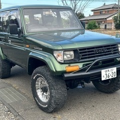 78 プラド　16万キロ　ランクルプラド78　オールペイント済み...