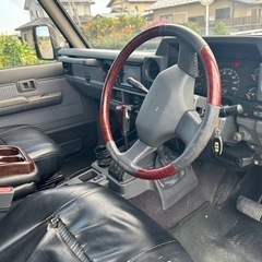 78 プラド　16万キロ　ランクルプラド78　オールペイント済み 　仕上げ　ディーゼルターボ　車検平成5年9月　カスタムカラーの画像