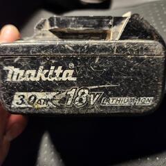 マキタ　バッテリ　中古　18V　3Ah