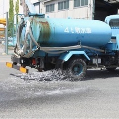 【急募】8月末まで！佐賀県で散水車の運転手募集！ビジネスホテル宿泊！の画像