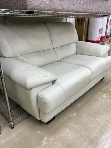 リラックスフォーム?ホワイトカラー?2Pソファ3208