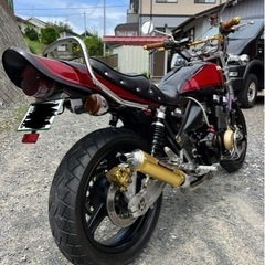 ゼファーχ赤黒火の玉カラー　ZR400Cの画像