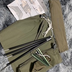 BUNDOKソロベースEXカーキ+リフレクターの画像