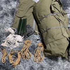 BUNDOKソロベースEXカーキ+リフレクターの画像