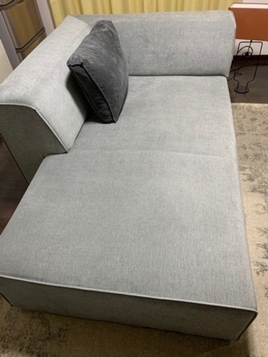 KARE インフィニティ セミオットマン エレメンツ グレー ライト ソファ インフィニティ セミオットマン エレメンツ グレー ライト ソファ