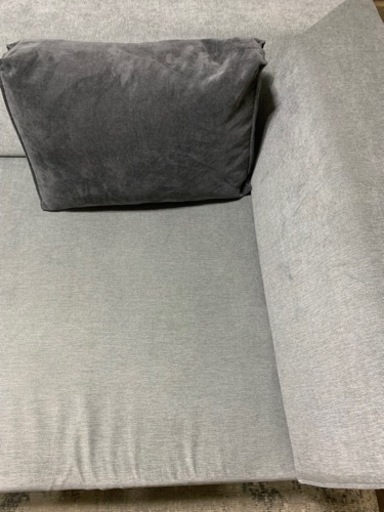KARE インフィニティ オットマン エレメンツ グレー レフト ソファ