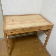無印良品　机　分解しておきます