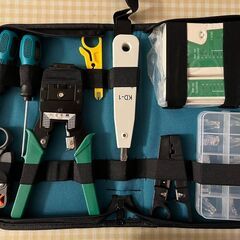 LANケーブル 自作工具セットの画像