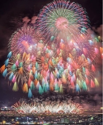 長岡　花火　チケット　2枚連番