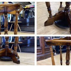 H47　オールドカリモク　帽子掛け＆傘立て　ポールハンガーの画像