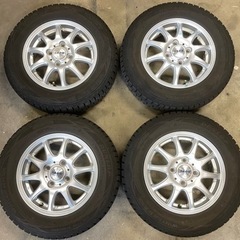 中古タイヤ　ホイール　ダンロップ　145/80R13 スタッドレスタイヤ