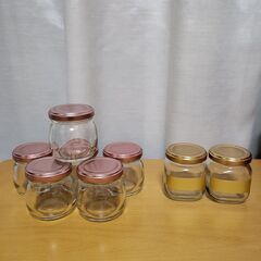 ガラス瓶容器（2種）　1個