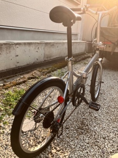 484、折りたたみ自転車キャプテンスタッグ20インチ