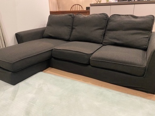 3人掛けローソファ