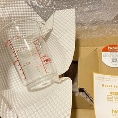 ⭐️特大2.5L⭐️イワキ耐熱ガラスボウルセット⭐️新品未使用⭐️軽量カップ⭐️の画像