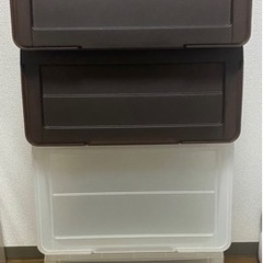 【取引中】収納BOX カバコ　2種類　4個