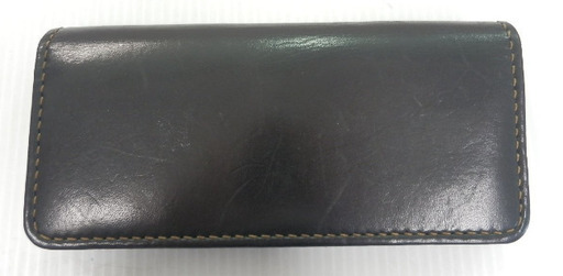 DALEE'S&Co ダリーズアンドコー レザーロングウォレット ブラック 中古