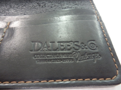 DALEE'S&Co ダリーズアンドコー レザーロングウォレット ブラック 中古
