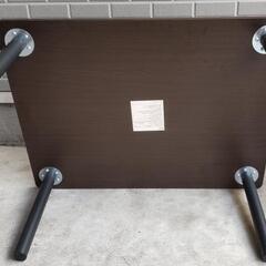 【超美品】ローテーブル (ダークブラウン)の画像