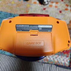 美品　Nintendo　ゲームボーイアドバンス　オレンジ　AGB-001【2】の画像