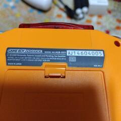 美品　Nintendo　ゲームボーイアドバンス　オレンジ　AGB-001【2】の画像