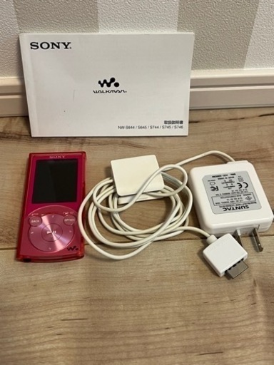 SONYウォークマンS WALKMANS(8GB) NW-S644 ピンク