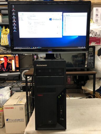 Lenovo　レノボ　ThinkCentre　A62（Model：9953）・AthlonX2(デュアルコア) 5000B-2.6GHz・Windows10＆Microsoft Officeインストール済で即使用可