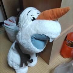 オラフのぬいぐるみの画像