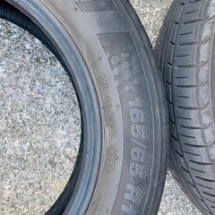 165/65R14 タイヤ　中古の画像