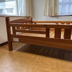 【お譲りします】木製すのこシングルベッドの画像