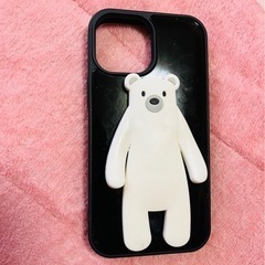 美品♡iPhone13miniケース♡しろくまさんが可愛いお品♡