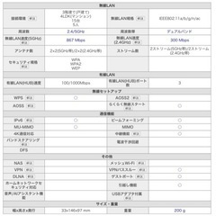 値引きしました。Wi-Fiルーターの画像