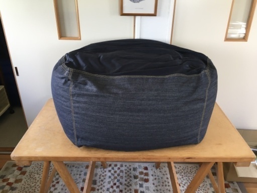 無印良品の体にフィットするソファセット(デニム)中古品