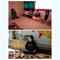 【残2名様】8月瞑想会〜てらすははは〜 【その1】やさしい瞑想法（入門編）＋シンギングボウル祈りの奏で「青の祈り〜すべてのいのちのハーモニー〜」の画像