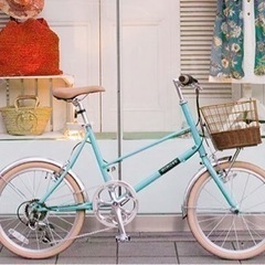 自転車　ミニベロ　mimoza 
