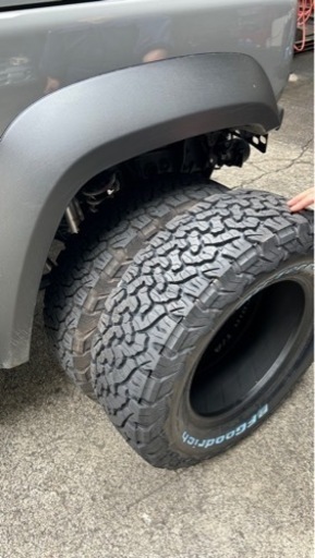 BFグッドリッチ　215/70R16 4本　8〜9部山　ホワイトレター　jb74