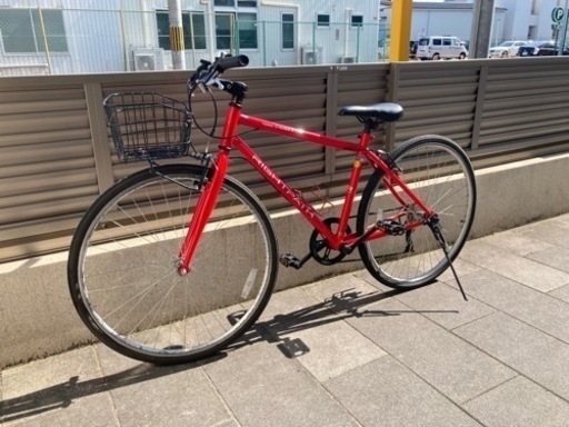 カゴ付 クロスバイク